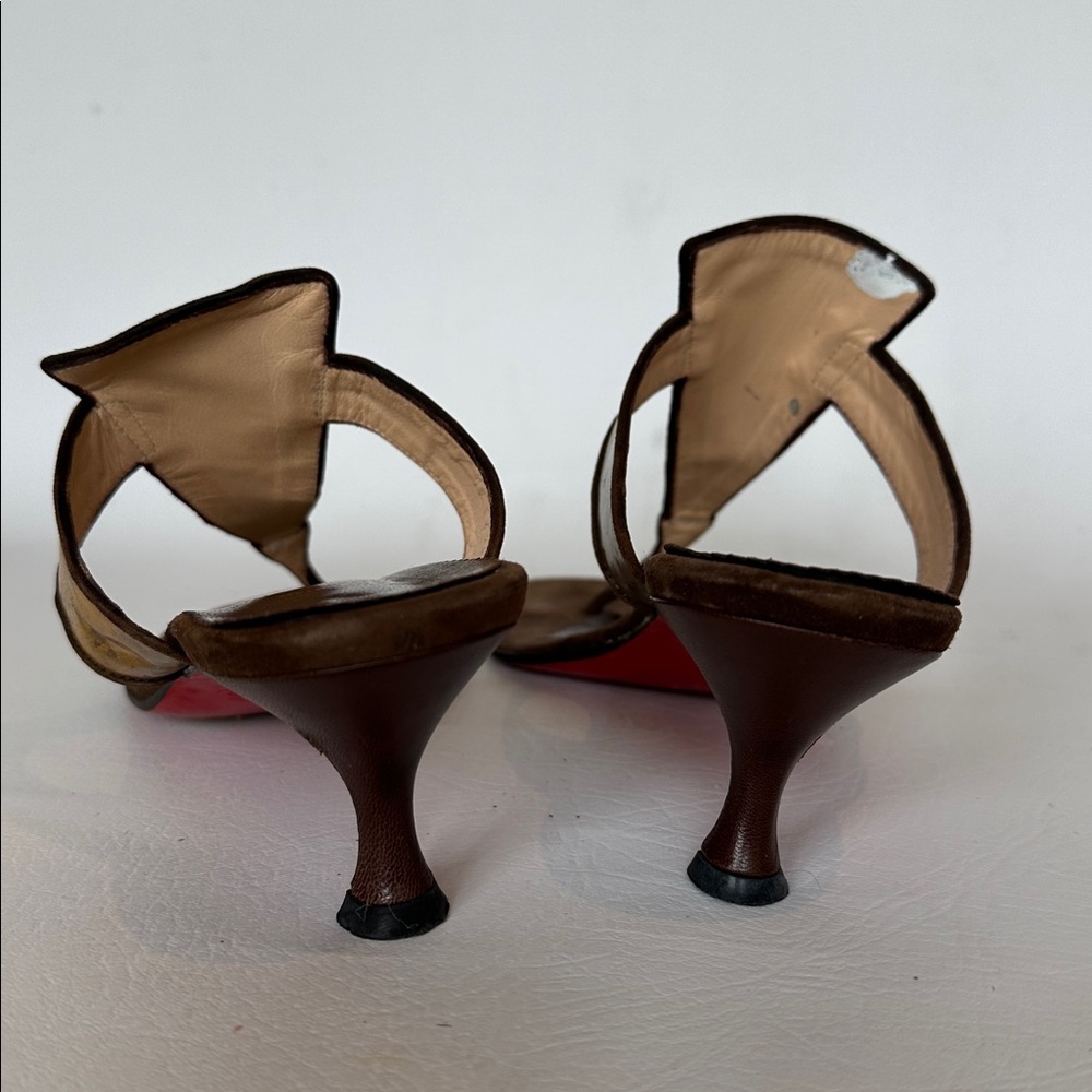 Christian Louboutin metal thong heel sandal - Picture 5 of 13